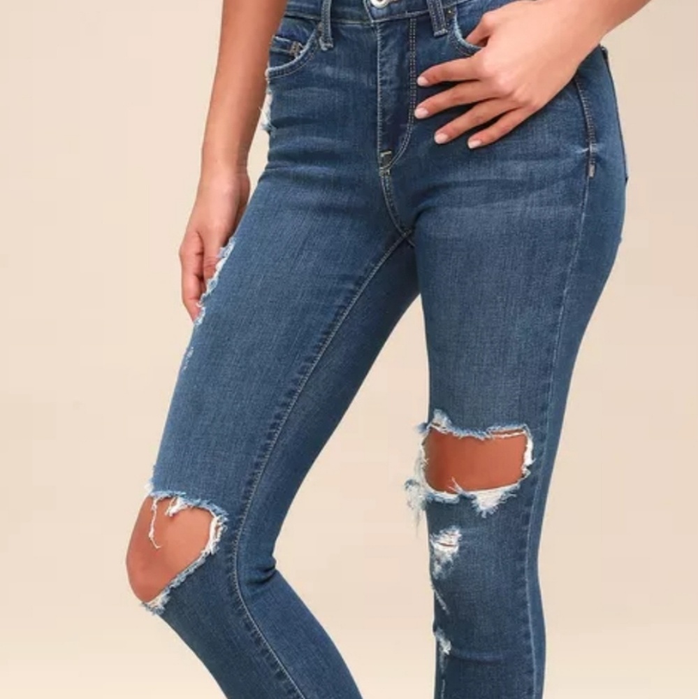Pistola Aline High Rise Skinny Jeans